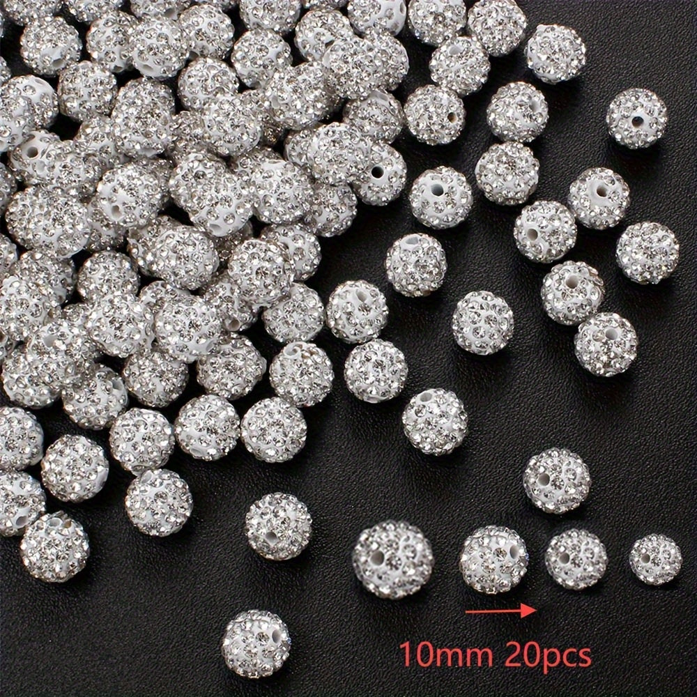 Two-Tone Acrylic Big Hole Spacer Beads