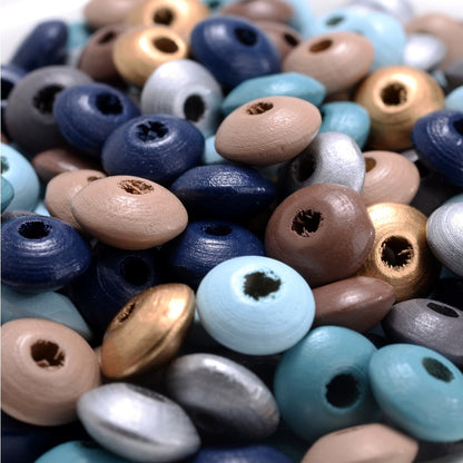 20-Piece Shiny Love Valentine's Sphere Flatback Decorative Beads