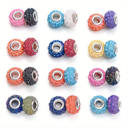 9×15mm Rose Flower Acrylic Beads