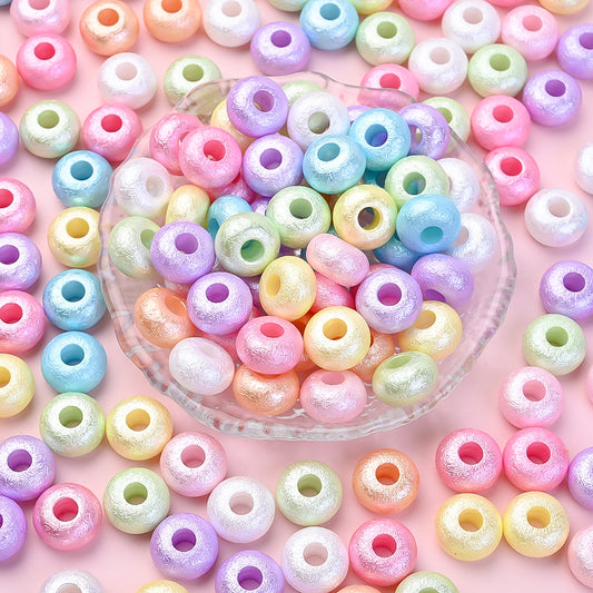Macaron Bucket Acrylic Beads