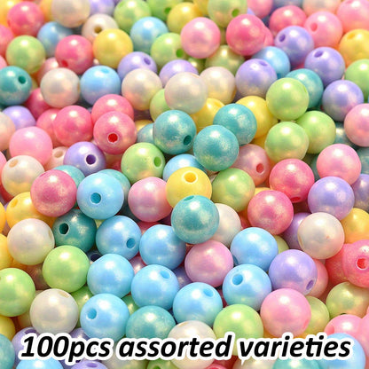 Mix Color Acrylic Star Loose Spacer Beads