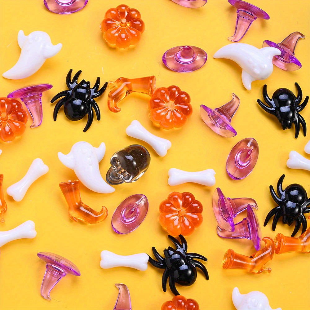 Halloween Mixed Style Resin Beads