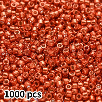 1000pcs 2mm Antique Color Glass Rice Beads