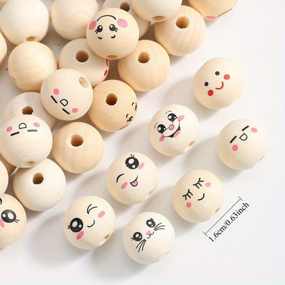 Mix Gradient Acrylic Beads Without Hole