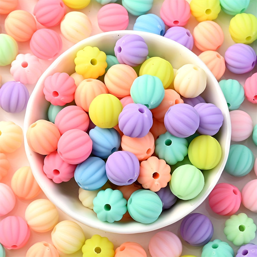20-Piece Colorful Acrylic Various Shapes Imitation Stone Spacer Beads