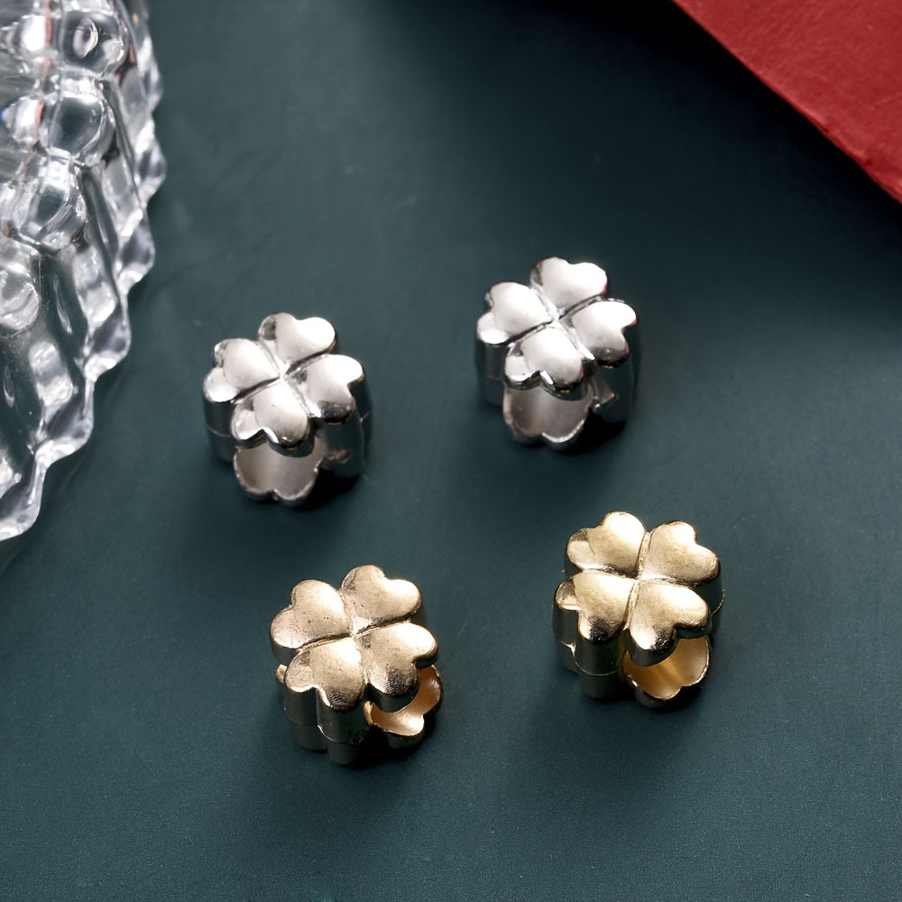 Transparent Glittering Cat Shape Frame Beads