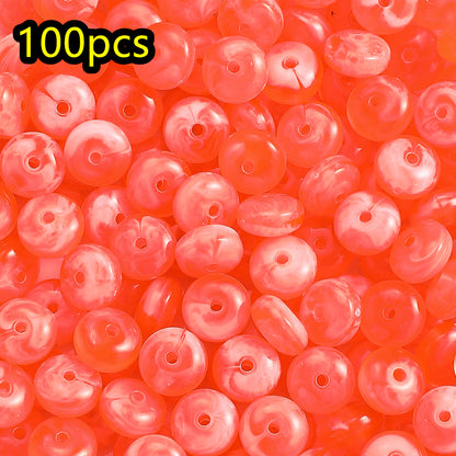 Yellow Lemon Acrylic Beads