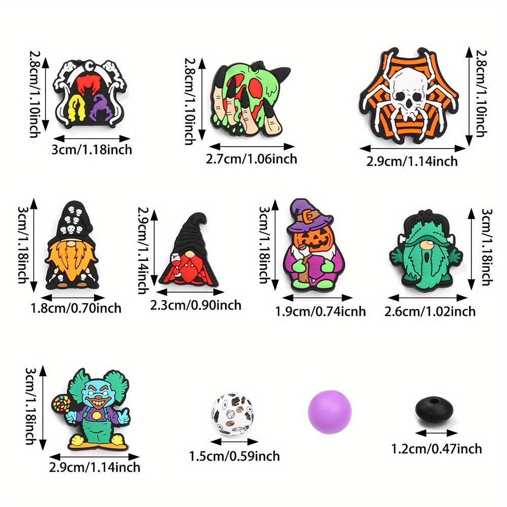 Halloween Silicone Beads Set