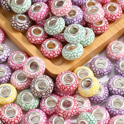 Frosted Horizontal Hole Rabbit Acrylic Beads