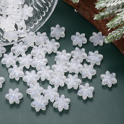 Colorful Five-Pointed Star Acrylic Spacer Beads