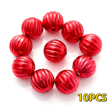 10pcs/set 16mm Christmas Resin Bubble Gum Beads