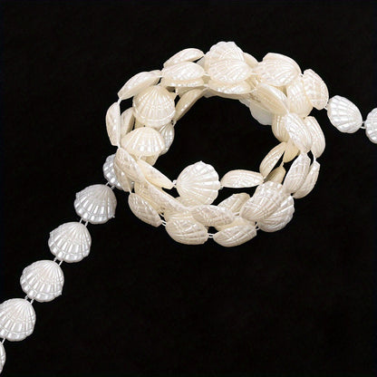 2M Faux Pearl Shell Garland Strand