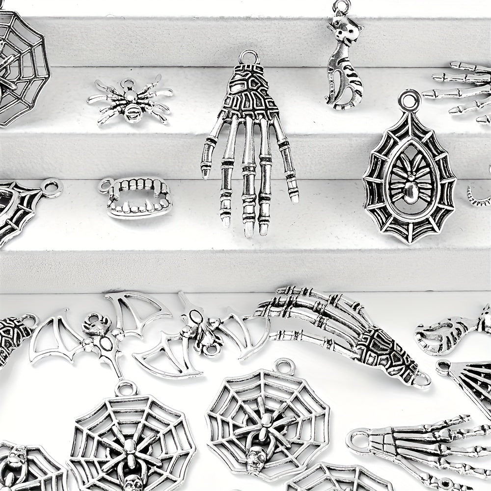 Vintage Punk Metal Pendant Charms