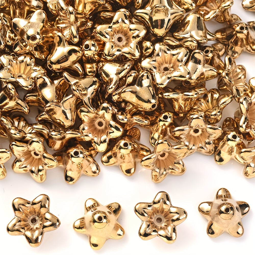 Round Double Color Acrylic Spacer Beads