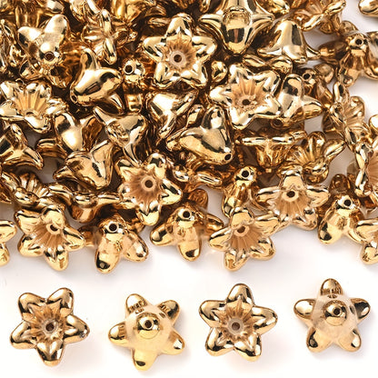 Round Double Color Acrylic Spacer Beads