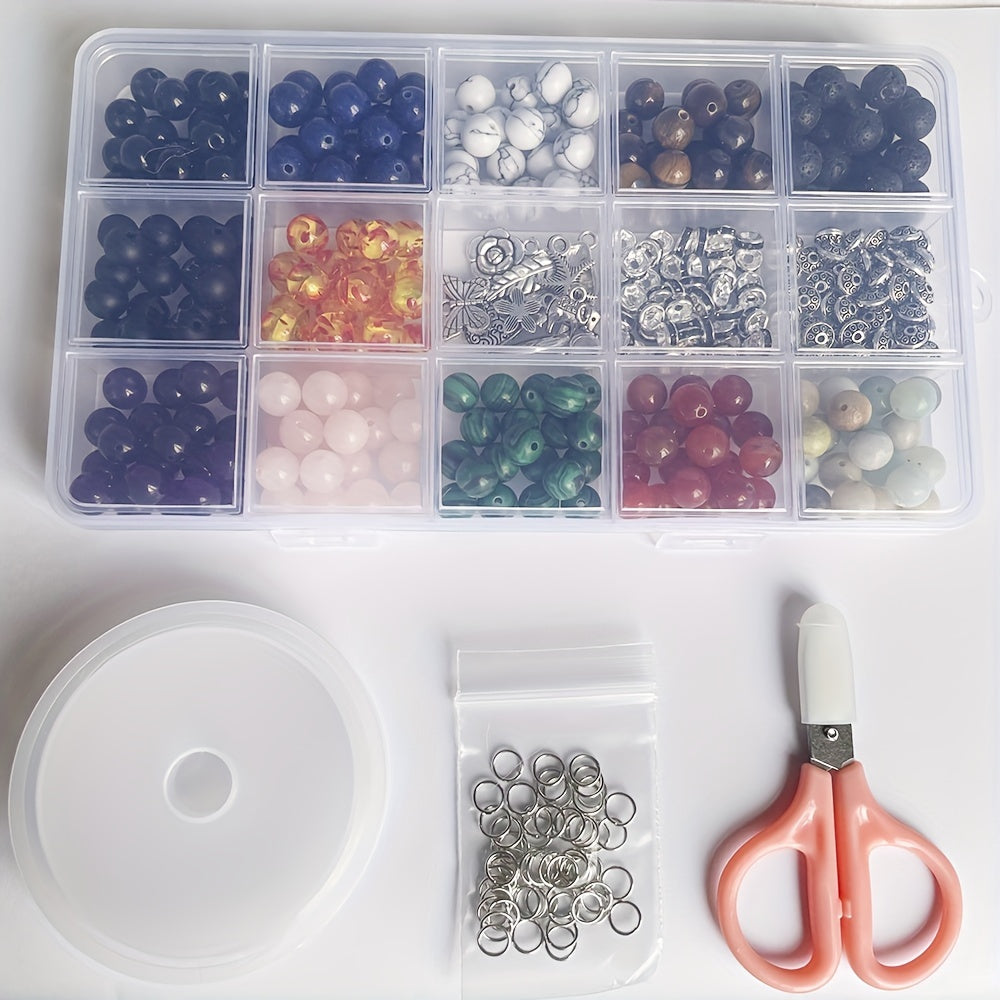 Natural Stone Beads Set