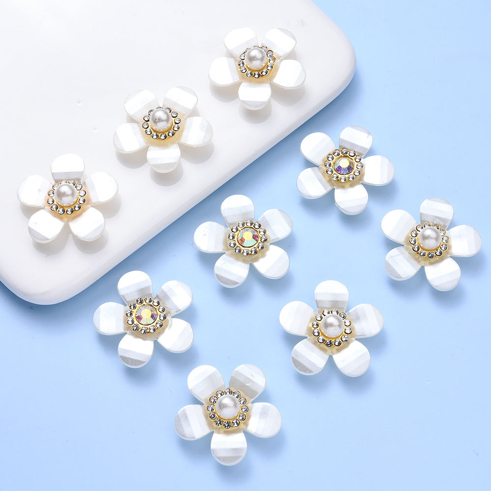 50-Piece Colored Acrylic Round Big Hole Loose Spacer Beads
