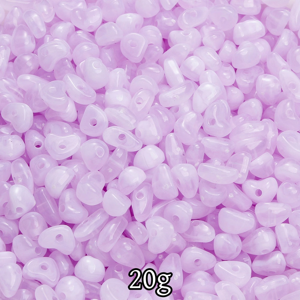 20g 4-9mm Two Tone Irregular Gradient Beads