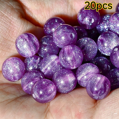 Starry Sky Glitter Beads