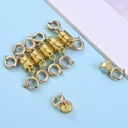 4pcs Magnetic Buckle with Lobster Clasp Connectors