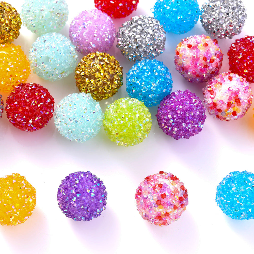20mm Rhinestone Ball Beads