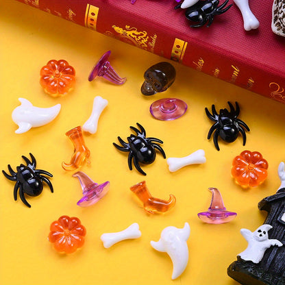 Halloween Mixed Style Resin Beads