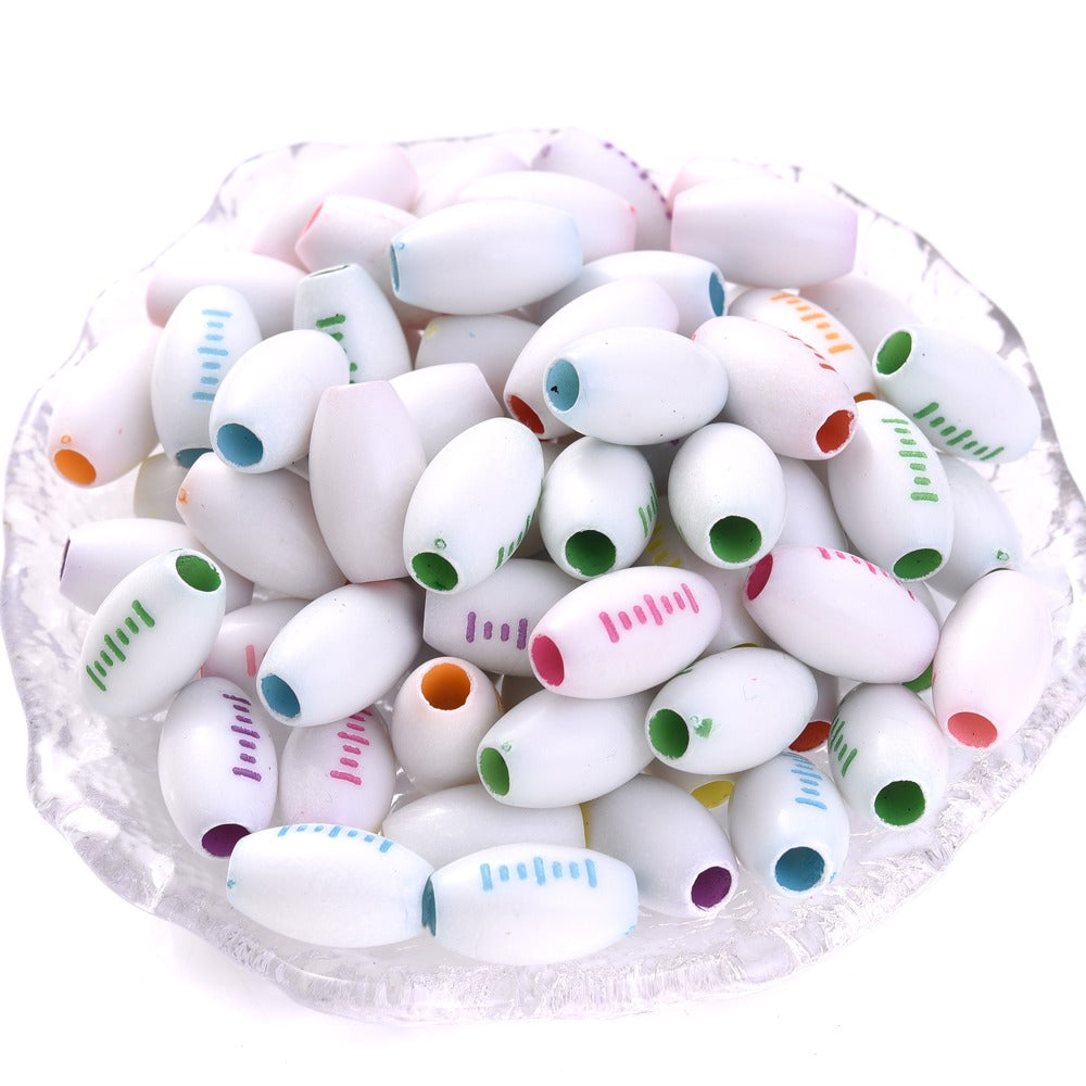 50pcs 39 Styles Mixed Sports Ball Beads