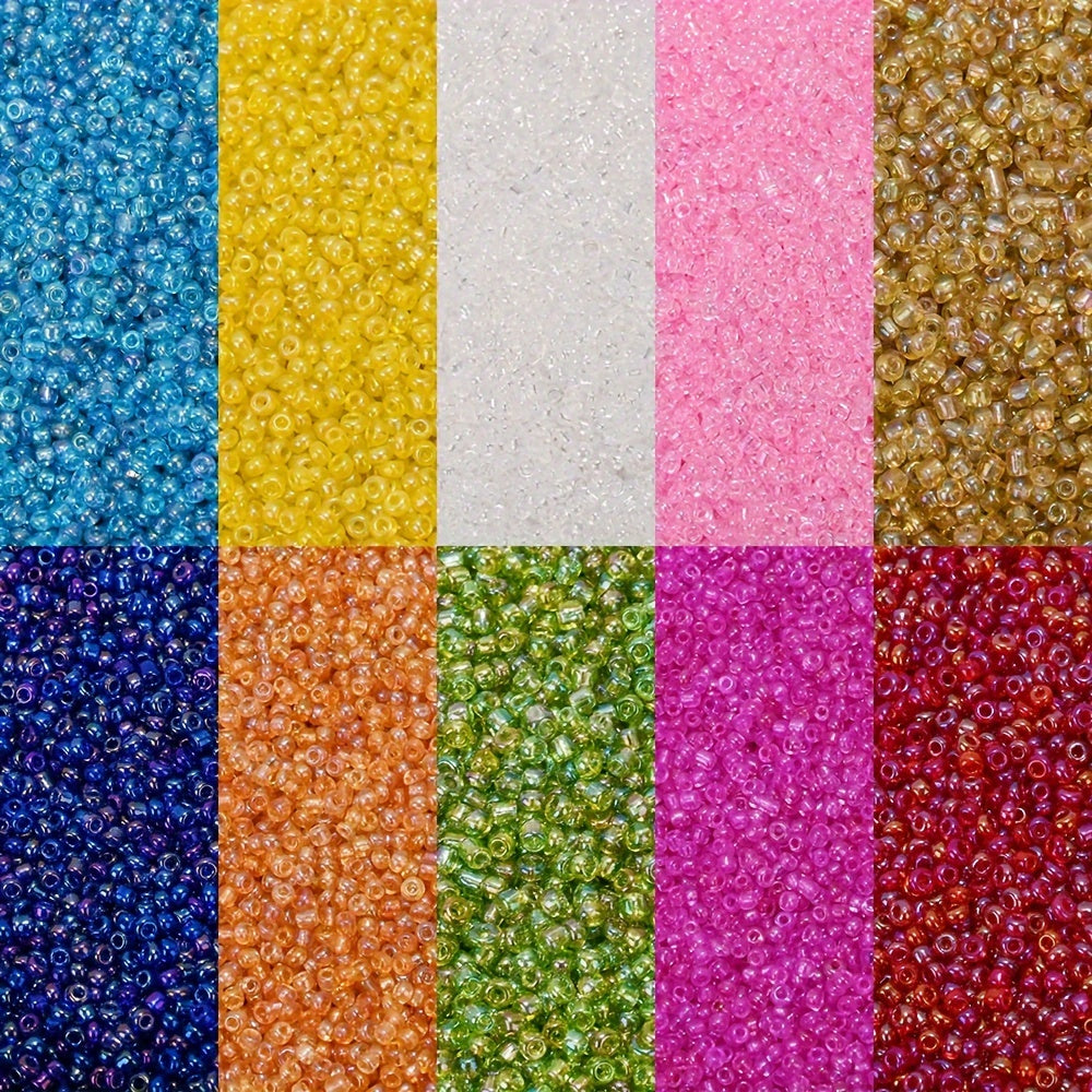 Colorful Glass Seed Beads