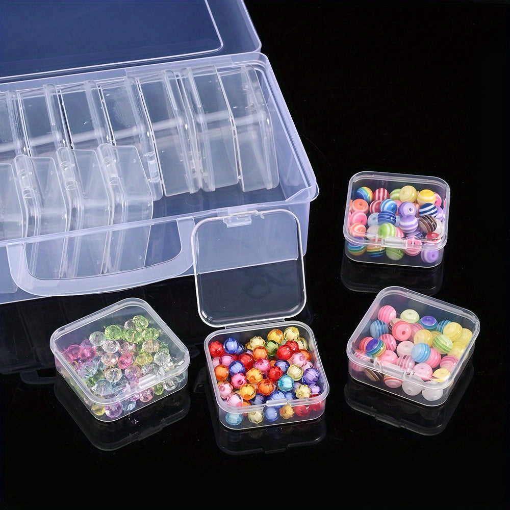 20-Grid Clear Plastic Storage Box