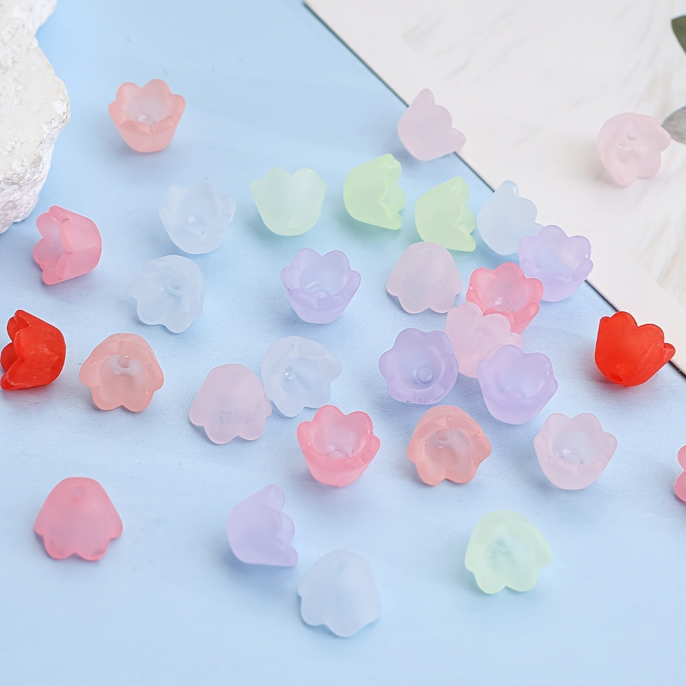Assorted Colourful Square Wooden Spacer Beads