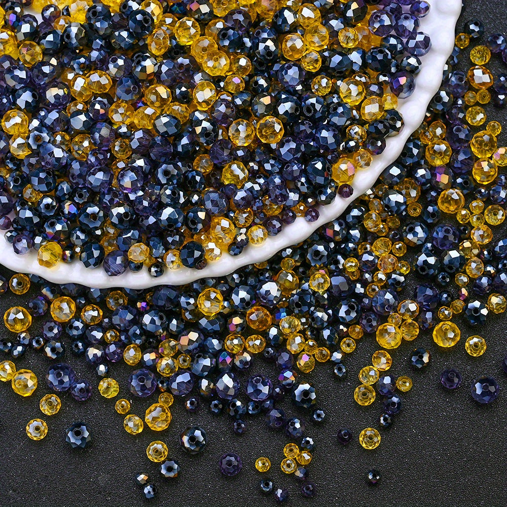Halloween Faceted Transparent Acrylic Beads