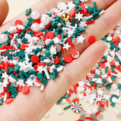 Christmas Soft Clay Beads