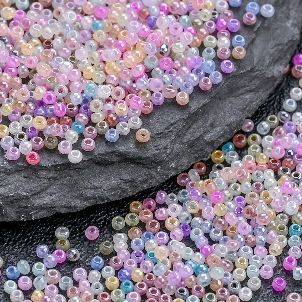 Bohemia Style Big Hole Acrylic Spacer Beads
