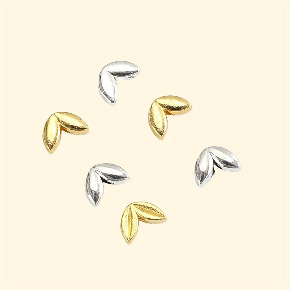 5×7mm Wheat Ear Alloy Spacer Beads