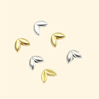 5×7mm Wheat Ear Alloy Spacer Beads