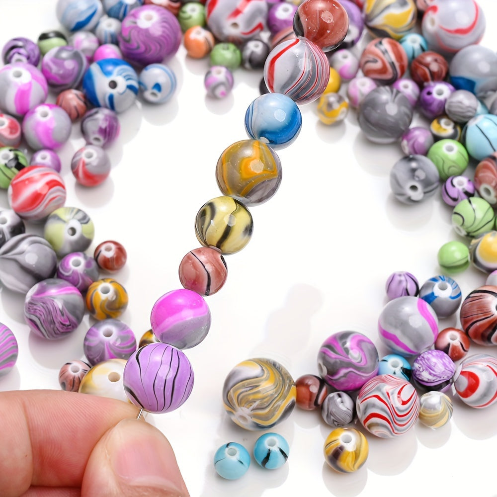 9mm AB Color Transparent Heart Acrylic Spacer Beads