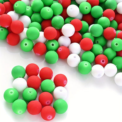 15mm Cow Polka Dot Leopard Print Silicone Spacer Beads
