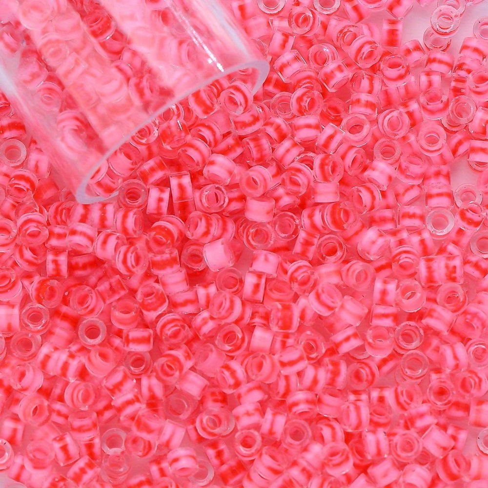 2.5mm Transparent Glass Rice Beads