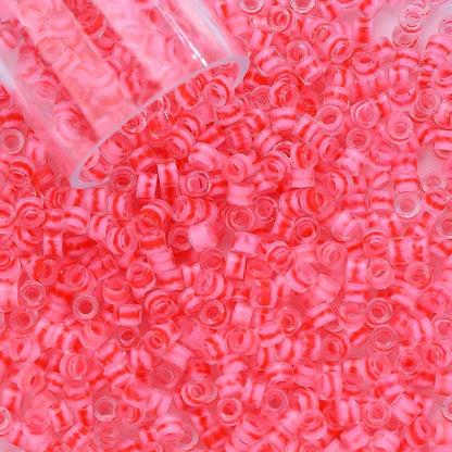 2.5mm Transparent Glass Rice Beads