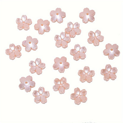 Pentagram Acrylic Round Spacer Beads