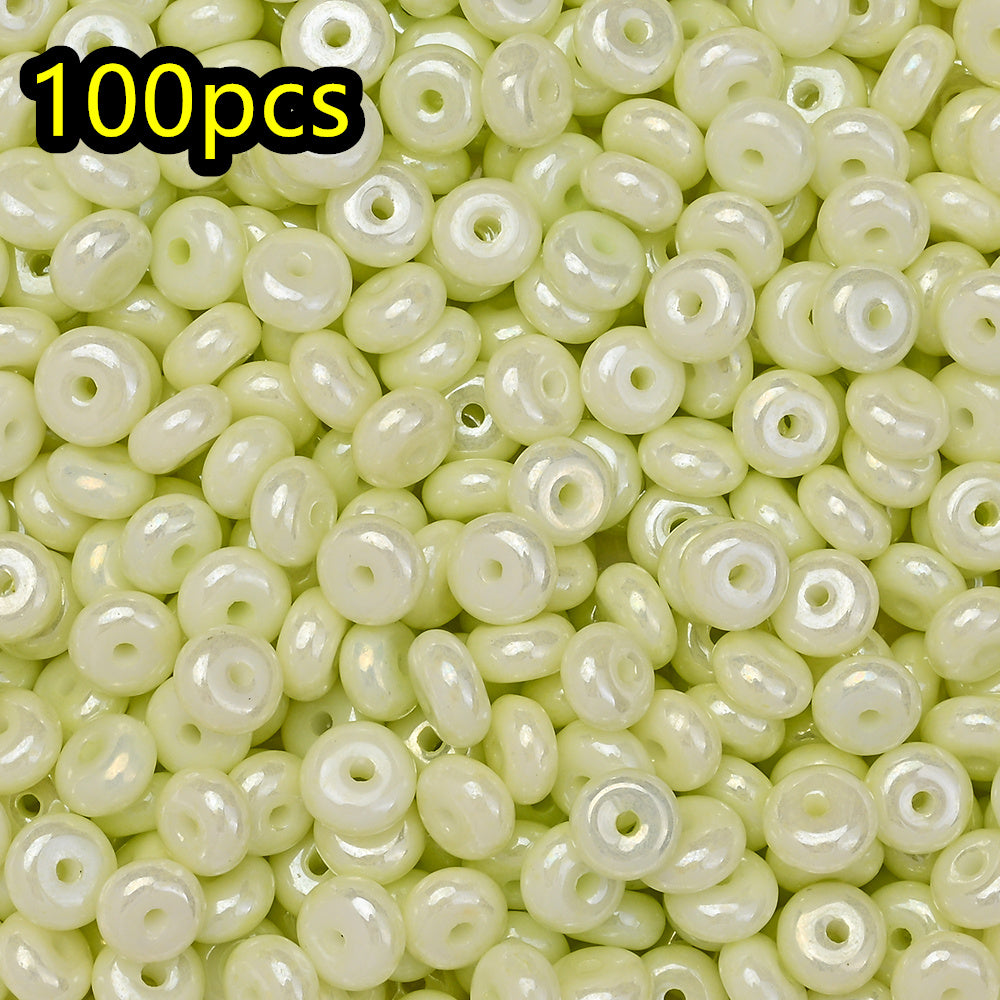 Golden Gradient Abacus Beads