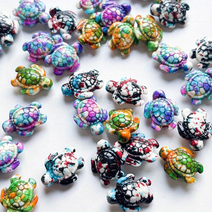 Sea Turtle Gradient Spacer Beads