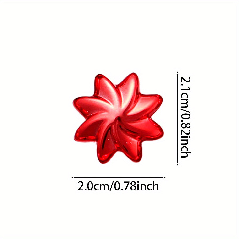 20x21mm Tornado-Shaped Acrylic Beads