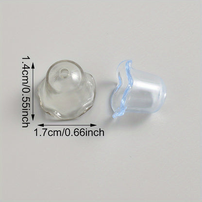 14x17mm Acrylic Lace Wind Chime Beads