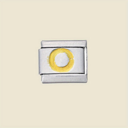 1pc 9x10mm A-Z Letter Link Module Bead