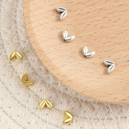 5×7mm Wheat Ear Alloy Spacer Beads