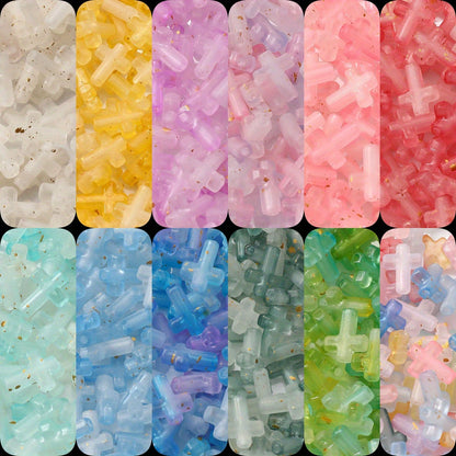 15g 2mm Summer Colorful Cylindrical Mini Glass Seed Beads