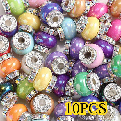 Double Sunflower Assorted Colors Flatback Beads