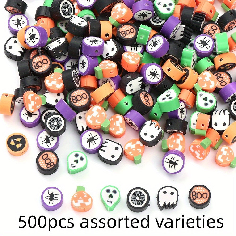 Christmas Polymer Clay Beads