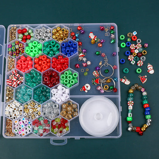 30-Grid Christmas DIY Jewelry Making Kit